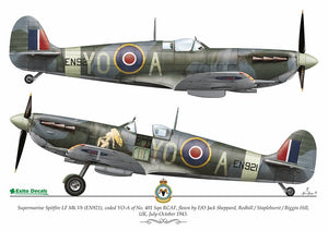 Exito ED72003 DECALS Sexy Spitfires - Supermarine Spitfire LF Mk Vb - VIII - IXe 1/72 – immagine 3