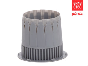 Gloria GR48016C F-16C F110-PW Carbon Fiber Exhaust Nozzle &amp;amp; Afterburner OPEN TAMIYA 1/48 – immagine 5