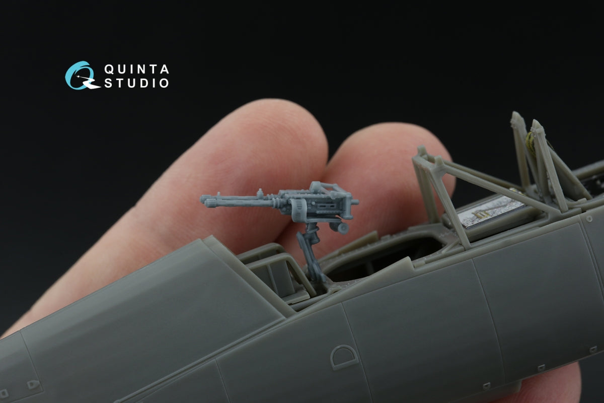 Quinta Studio QD+48583 Westland Lysander Mk.III 3D-Printed &amp;amp; coloured Interior on decal paper (Airfix) (with 3D-printed resin parts) 1/48 – immagine 6