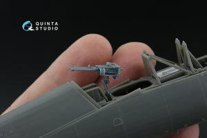 Quinta Studio QD+48583 Westland Lysander Mk.III 3D-Printed &amp;amp; coloured Interior on decal paper (Airfix) (with 3D-printed resin parts) 1/48 – immagine 6