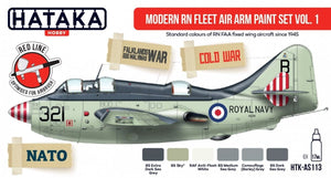 Coffret de peinture Hataka HTK-AS113 Modern RN Fleet Air Arm, volume 1, 6 x 17 ml – image 2