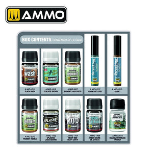 AMMO by Mig Jimenez 7820 Beginners Set - Weathering – immagine 2