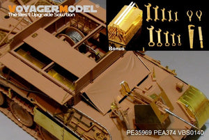 Voyager Model PE35969 WWII German Bergepanther Ausf.A (Early type,Panther A tool holders) Basic For MENG SS-015 1/35 – Bild 16