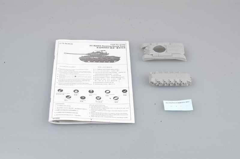 Trumpeter 07299 US M26E2 Pershing Heavy Tank 1/72 – image 3