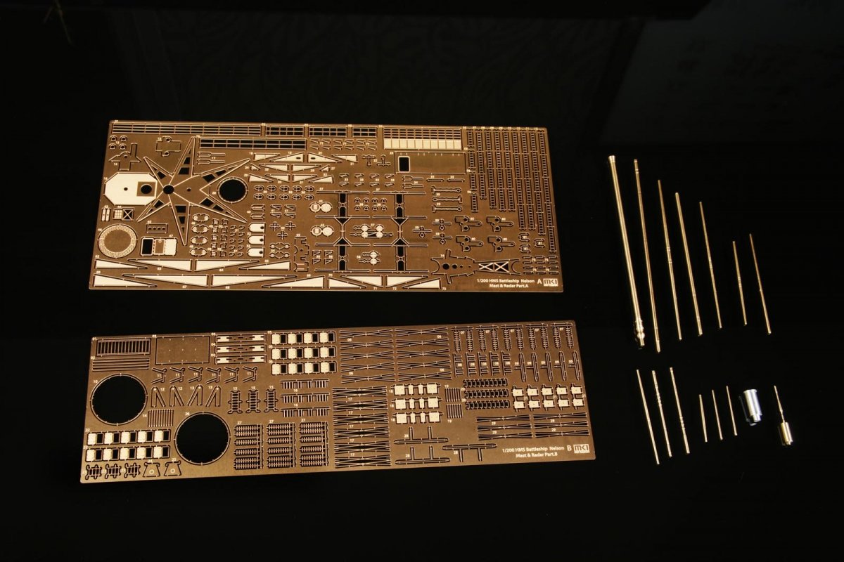 MK1 Design MD-20010 HMS Nelson DX Pack 1/200 – image 6