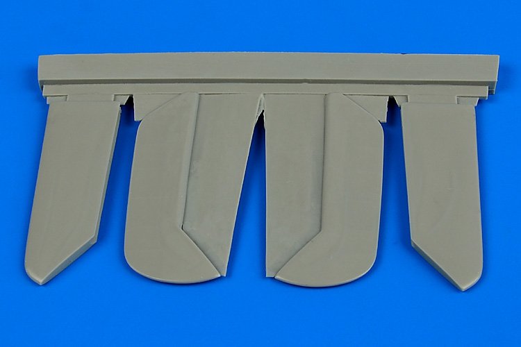 Surfaces de contrôle Aires 4638 Bf 108B au 1/48 Eduard