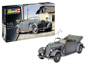 Revell 63354 Typ 320 (W142) Cabriolet Model Set 1/35 – image 2