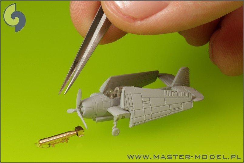 Master SM-350-073 USN Airborne torpedoes Mark 13 (22.4in) with trolleys - improved type (10 pcs) – imagen 2