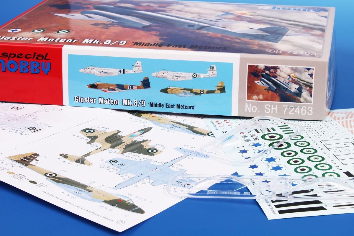 Maquette Special Hobby 72463 Gloster Meteor Mk.8/9 « Météores du Moyen-Orient » au 1/72 – image 9