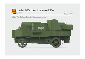 Copper State Models 35009 Garford-Putilov Armoured Car 1/35 – Bild 2