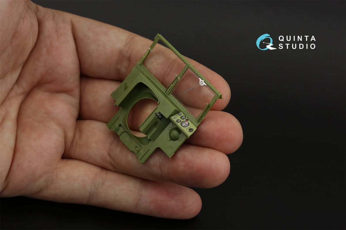 Quinta Studio QD35048 STZ-5 3D-Printed &amp;amp; coloured Interior on decal paper (Zvezda) 1/35 – immagine 4