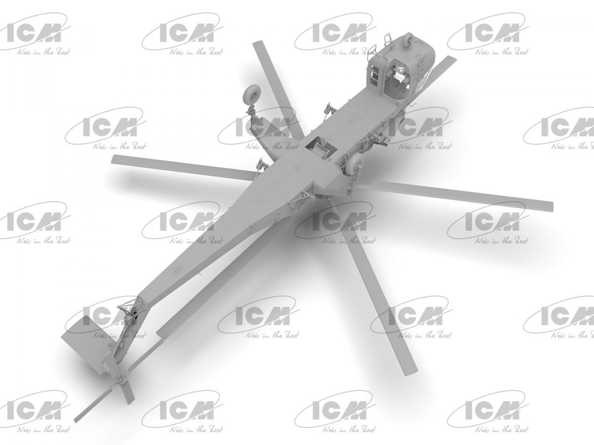 ICM 53054 Sikorsky CH-54A Tarhe US heavy helicopter 1/35 – immagine 10