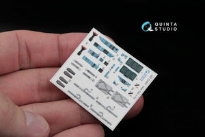 Quinta Studio QD72007 Yak-130 3D-Printed &amp;amp; coloured Interior on decal paper (for Zvezda kit) 1/72 – Bild 4