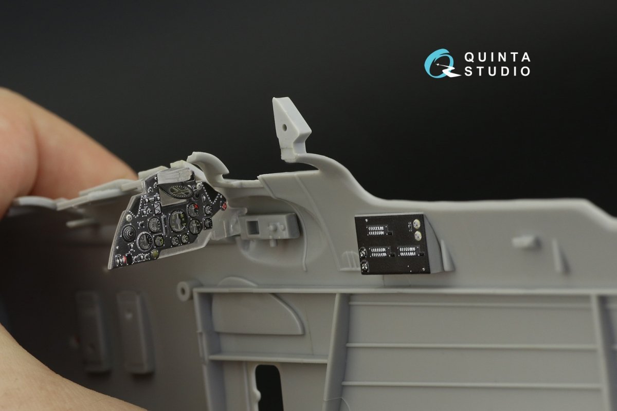 Quinta Studio QD32115 Fairey Swordfish Mk.I 3D-Printed &amp;amp; coloured Interior on decal paper (Trumpeter) 1/32 – immagine 10