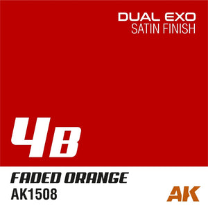 AK Interactive AK1508 DUAL EXO 4B – FADED ORANGE 60ML – imagen 2