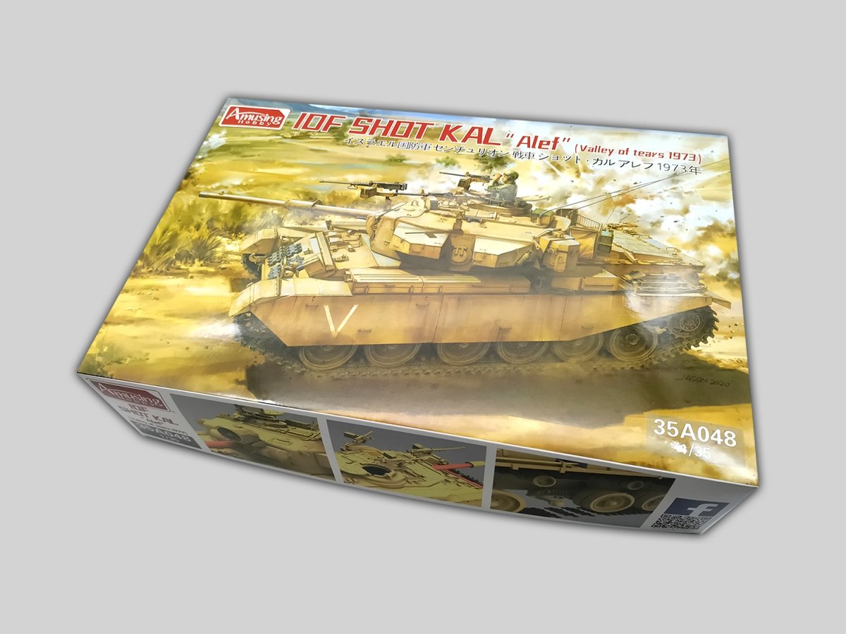 Amusing Hobby 35A048 IDF Shot Kal &amp;quot;Alef&amp;quot; &amp;quot;Valley of Tears 1973&amp;quot; 1/35 – zdjęcie 2