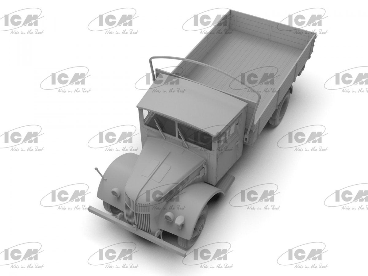 ICM 35409 V3000S Einheitsfahrerhaus WWII German Truck 1/35 – immagine 5