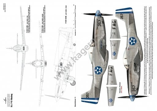 Kagero 7028 North American P-51 Mustang B/C/D/K models EN/PL – immagine 2