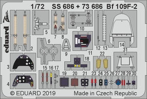 Eduard 73686 Bf 109F-2 1/72 REVELL – immagine 2