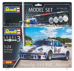 Revell 67685 Porsche 934 RSR Martini - zestaw modelarski 1/24