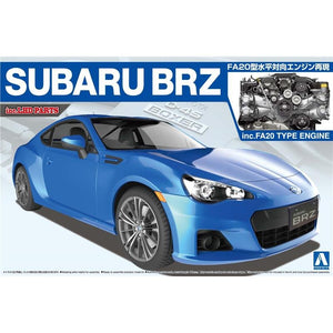 Aoshima 00761 SUBARU BRZ &amp;#39;12 avec moteur détaillé complet 1/24