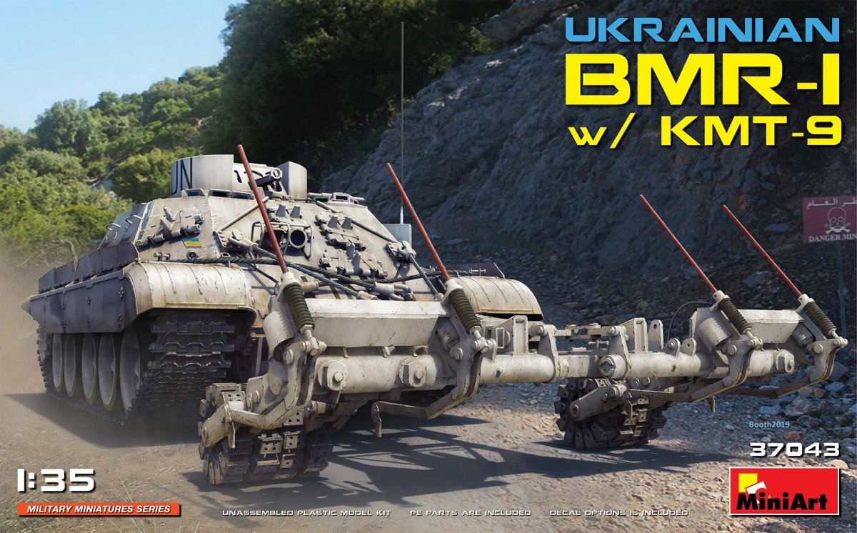 MiniArt 37043 UKRAINIEN BMR-1 avec KMT-9 1/35