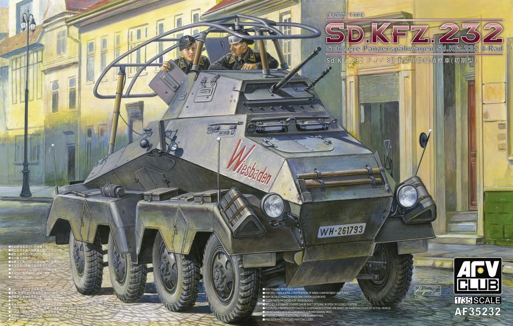 AFV Club 35232 SD.KFZ 232 8 RAD 1/35