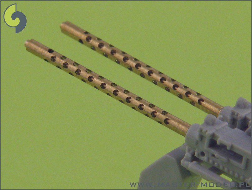 Master SM-35-001 Browning M2 aircraft .50 caliber (12.7mm) barrels (2pcs) – immagine 2