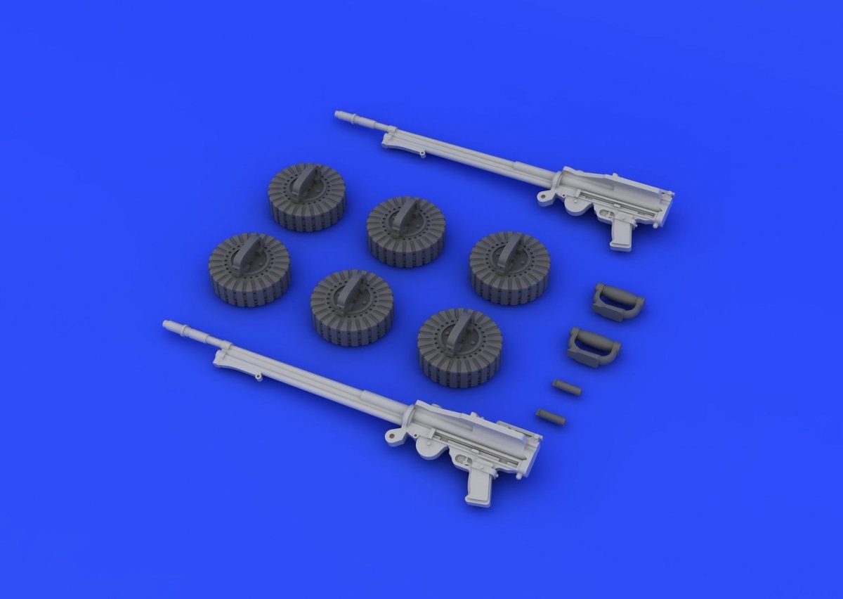Eduard 632054 Lewis Mk. III WW1 gun 1/32 Hasegawa – image 2