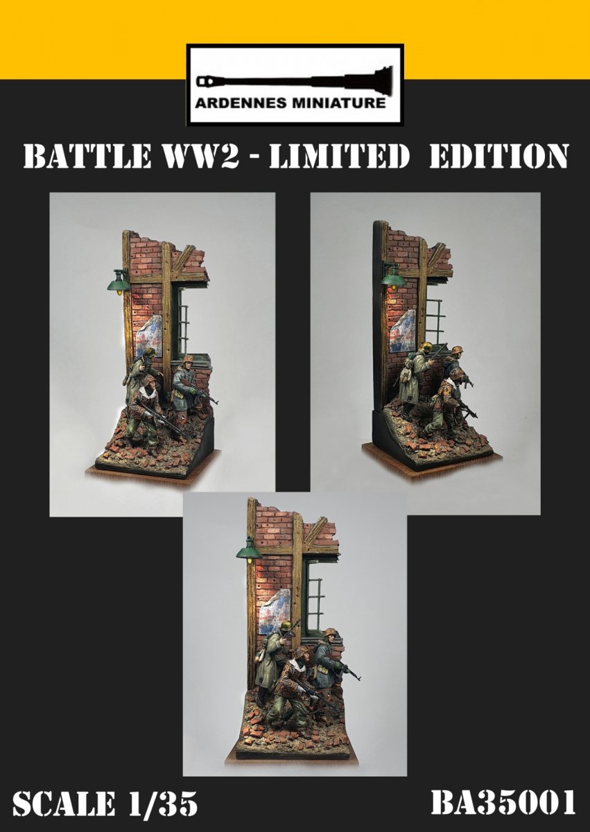 Ardennes Miniature BA35001 LIMITED EDITION - BATTLE WW2 1/35 – Bild 3