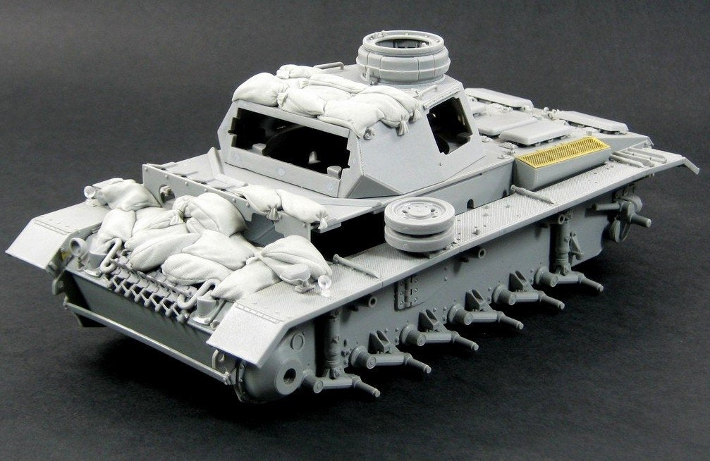 Panzer Art RE35-140 Sand armor for Panzer III (North Africa) 1/35 – zdjęcie 5