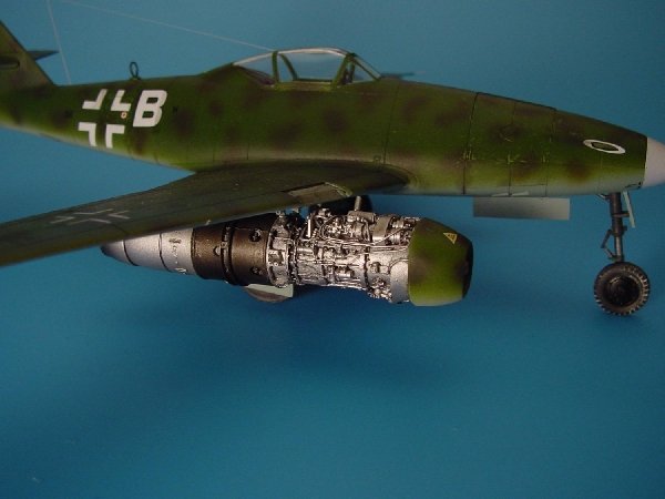 Kit moteur SCHWALBE Me 262A Aires 4145 au 1/48 Tamiya