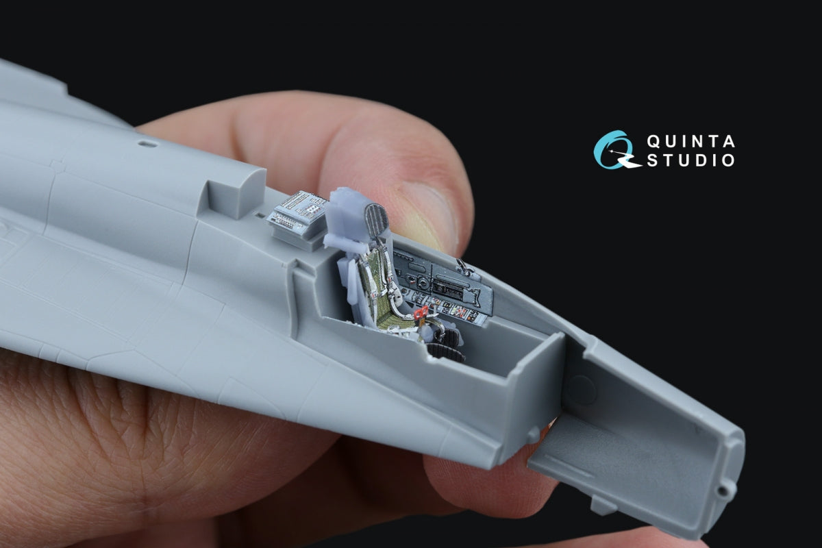Quinta Studio QD+72150 MiG-29 9-13 3D-Printed coloured Interior on decal paper (7278 Zvezda) (with 3D-printed resin part) 1/72 – immagine 10