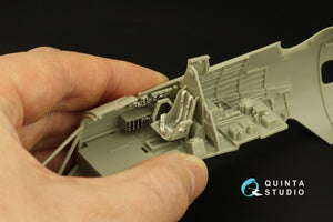 Quinta Studio QD48359 TBF-1 Avenger 3D-Printed &amp;amp; coloured Interior on decal paper (Academy) 1/48 – immagine 9