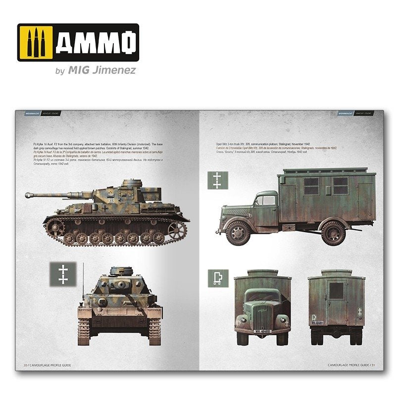 Ammo of Mig 6146 Stalingrad Vehicles Colors - German and Russian Camouflages in the Battle of Stalingrad (Multilingual) – zdjęcie 2