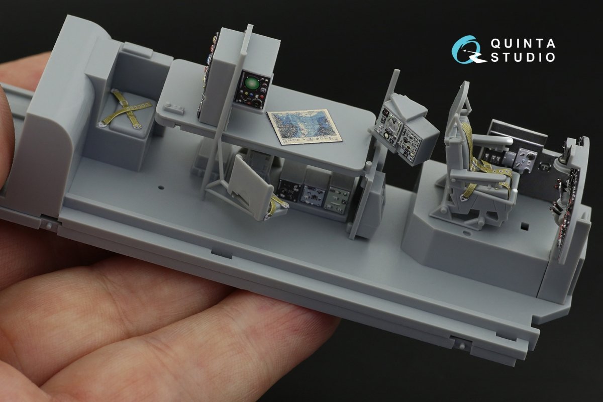 Quinta Studio QD48248 Lancaster B Mk.I 3D-Printed &amp;amp; coloured Interior on decal paper (HK Models) 1/48 – zdjęcie 8