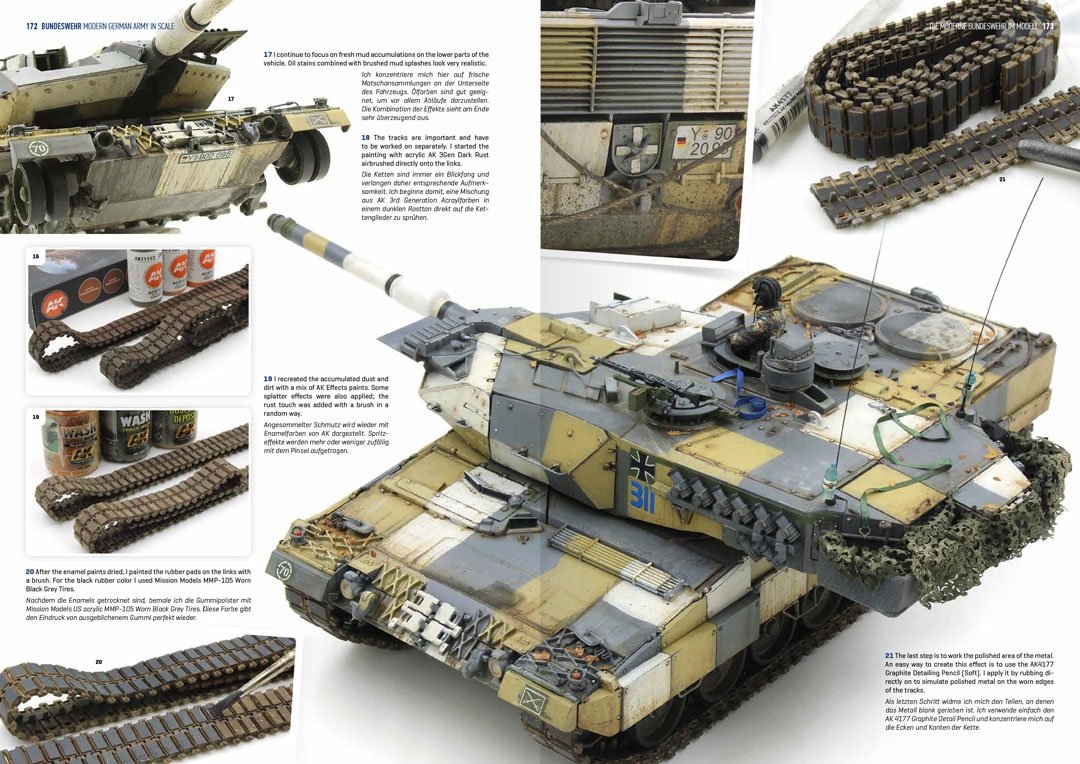 AK Interactive AK524 BUNDESWEHR – MODERN GERMAN ARMY IN SCALE EN/DE – Bild 8