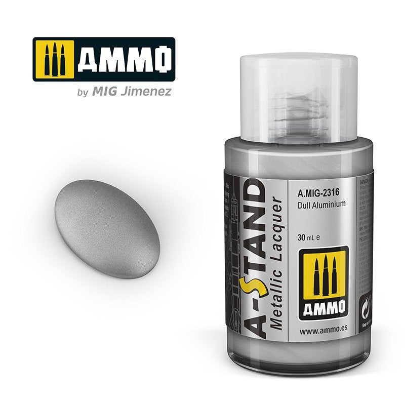 Ammo of Mig 2316 A-STAND Dull Aluminum 30ml
