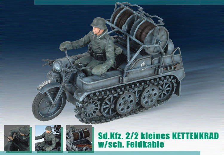 Dragon 6128 Sd.Kfz.2/2 Kettenkrad 1/35 – zdjęcie 3