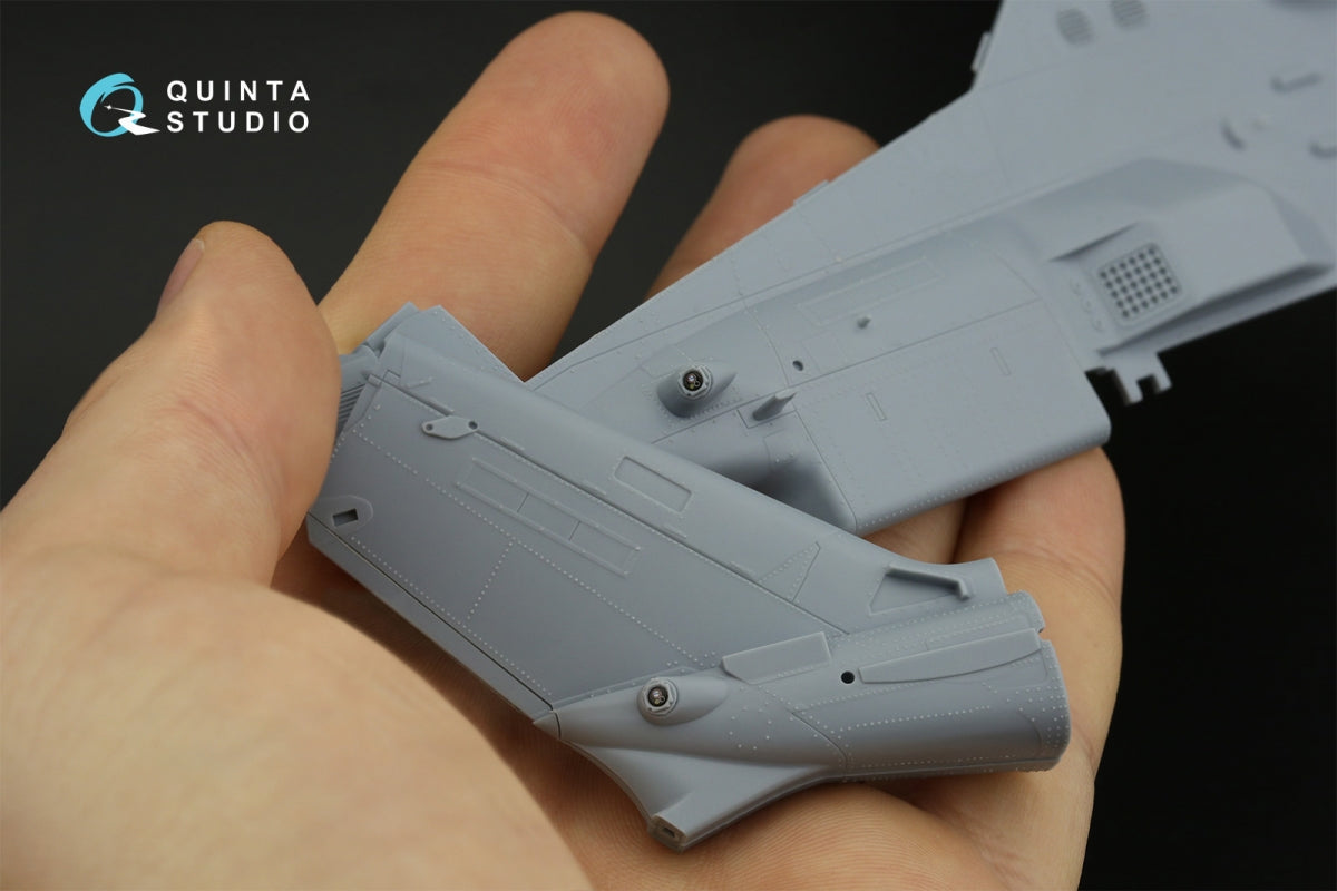 Quinta Studio QDS-35119 AH-1Z 3D-Printed coloured Interior on decal paper (Academy) (Small version) 1/35 – immagine 10