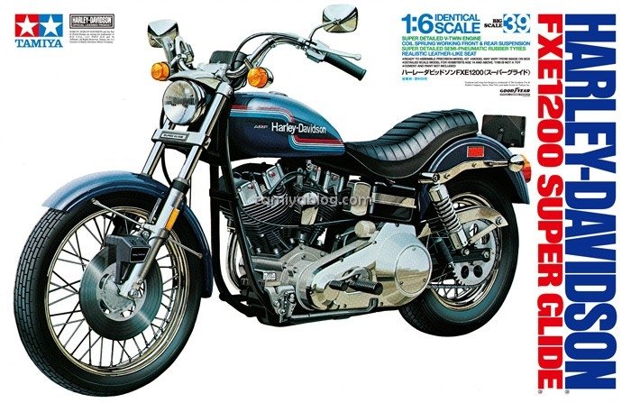 Tamiya 16039 Harley Davidson FXE1200 - Super Glide 1/6
