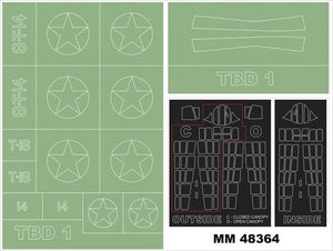 Montex MM48364 TBD-1 DEVASTATOR GWH L4807 1/48
