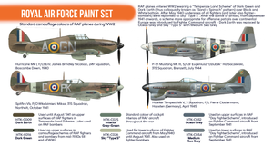 Hataka HTK-CS07 ORANGE LINE – Royal Air Force paint set 6x17 – imagen 3