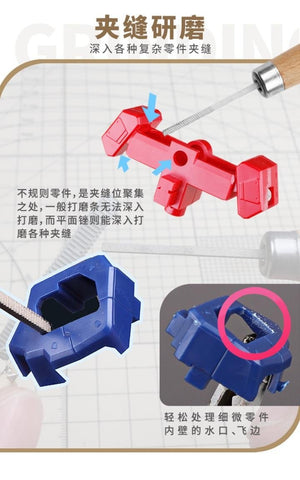 U-Star UA-90682 Model Detail Files Set (1800#, 1200#) / Zestaw pilników – immagine 5
