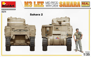 MiniArt 35274 M3 LEE MID MADE BY SAHARA w/CREW 1/35 – image 7