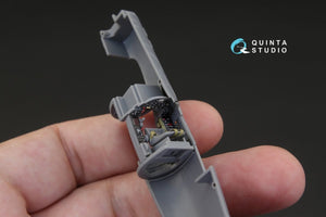 Quinta Studio QD72021 F4U-1D Corsair 3D-Printed &amp;amp; coloured Interior on decal paper (for Tamiya kit) 1/72 – immagine 6