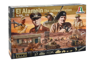Italeri 6181 BATTLESET: WWII EL ALAMEIN The Railway Station 1/72