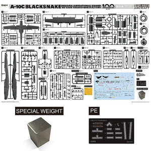 Great Wall Hobby S4823 A-10C Blacksnake Indiana Air National Guard 1/48 – immagine 2