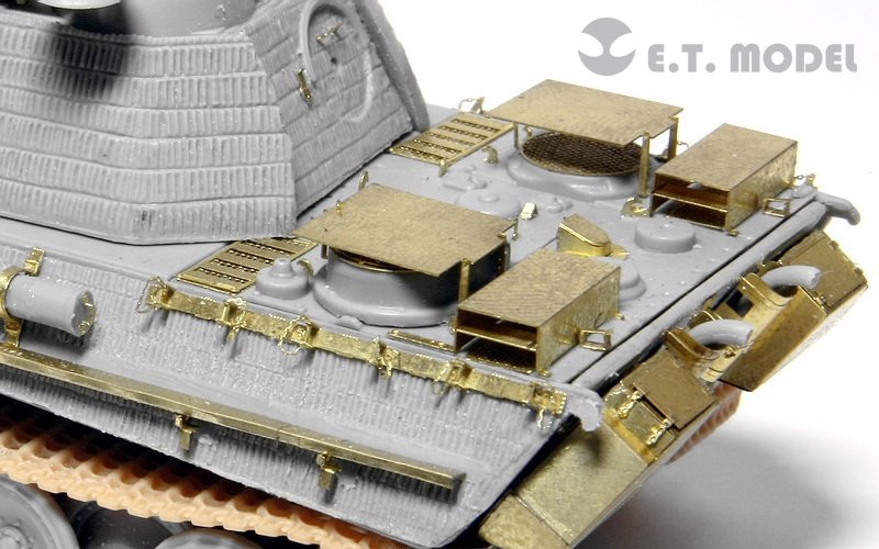 E.T. Model E72-010 WWII German Panther G Anti Aircraft Armour For DRAGON Kit 1/72 – zdjęcie 4