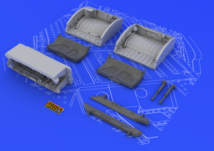 Eduard 648049 MiG-21 wheel wells 1/48 (EDUARD) – Bild 7